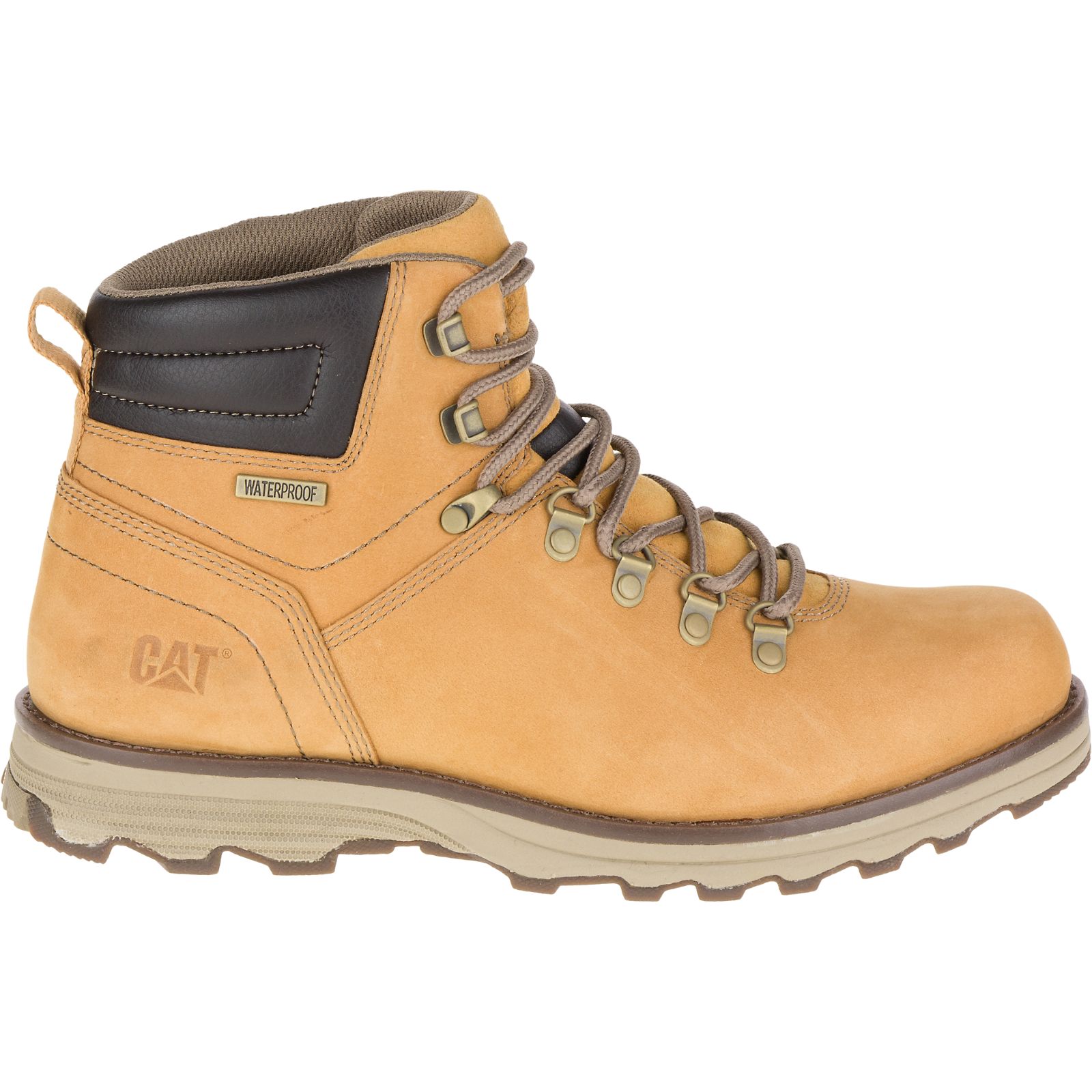 Caterpillar Men's Sire Waterproof Work Boots Orange CAT-94786